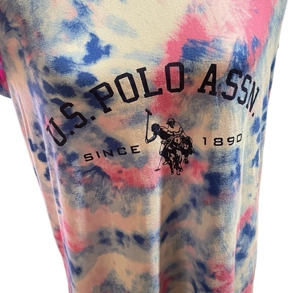 U.S. Polo Assn. Womens Pajama Nightie/Night Gown-Lounging Dress Size Large NWT - Picture 2 of 14